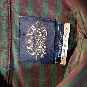 Mens Eagle Brand button down shirt.